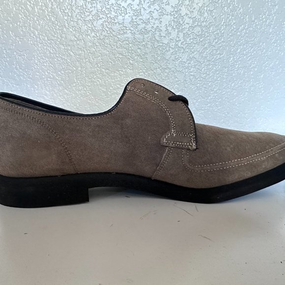 BRAND NEW Hush Puppies Taupe/Grey Derby Shoes Size 7M main image 8